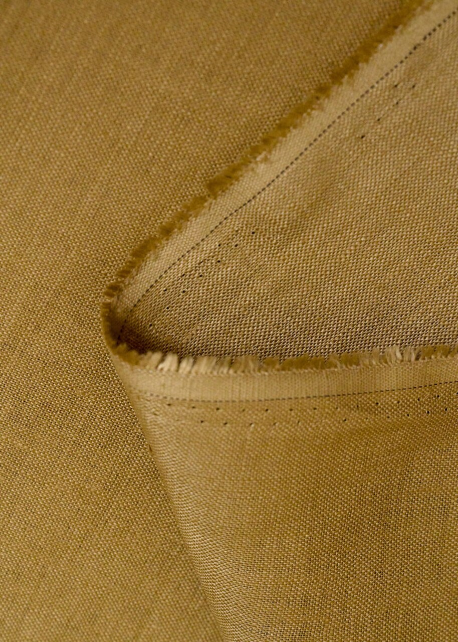 1 Yard Beach Pure Linen Fabric, Stone Washed Pre Shrunk 54 Inches Wide